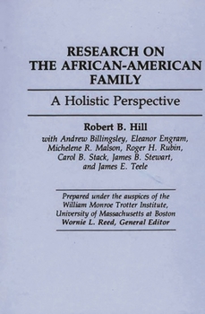 Paperback Research on the African-American Family: A Holistic Perspective Book