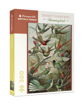 Misc. Ernst Haeckel Hummingbirds 300 Piece Jigsaw Puzzle Book
