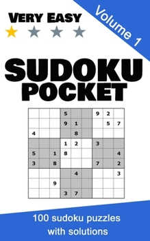 Paperback Sudoku pocket: 100 sudoku puzzles, very easy level, volume 1 Book