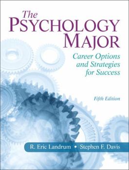 Paperback The Psychology Major: Career Options and Strategies for Success Book