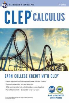 Paperback Clep(r) Calculus Book + Online Book