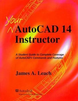Hardcover AutoCAD 14 Instructor Book