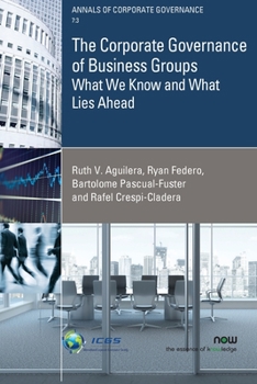 Paperback The Corporate Governance of Business Groups: What We Know and What Lies Ahead Book