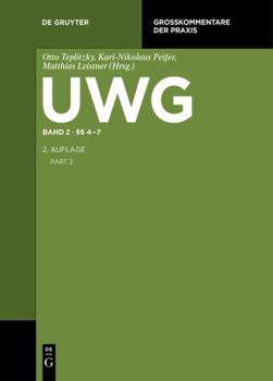 Hardcover §§ 4-7 (Großkommentare der Praxis) (German Edition) [German] Book