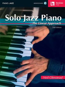 Paperback Solo Jazz Piano - 2nd Edition the Linear Approach Book/Online Audio Book