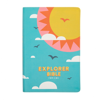Imitation Leather CSB Explorer Bible for Kids, Hello Sunshine Leathertouch Book