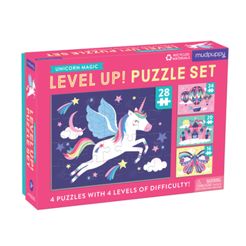 Misc. Unicorn Magic Level Up! Puzzle Set Book