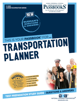 Paperback Transportation Planner (C-4265): Passbooks Study Guide Volume 4265 Book