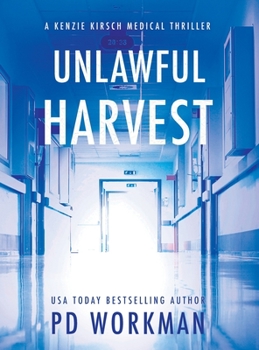 Hardcover Unlawful Harvest [Large Print] Book