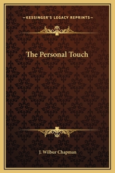 Hardcover The Personal Touch Book