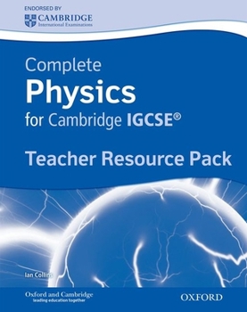 Paperback Complete Physics for Cambridge Igcserg: Teacher's Resource Pack Book