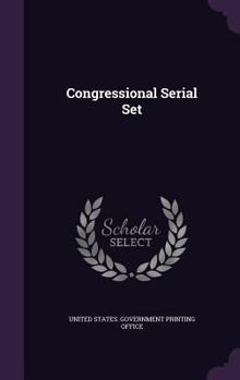 Hardcover Congressional Serial Set Book