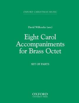 Sheet music Eight Carol Accompaniments for Brass a 8 Book