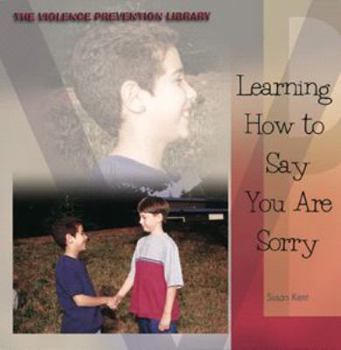 Library Binding Learning How to Say You Are Sorry Book