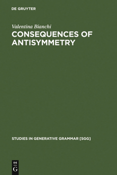 Hardcover Consequences of Antisymmetry Book