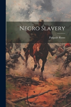 Paperback Negro Slavery Book