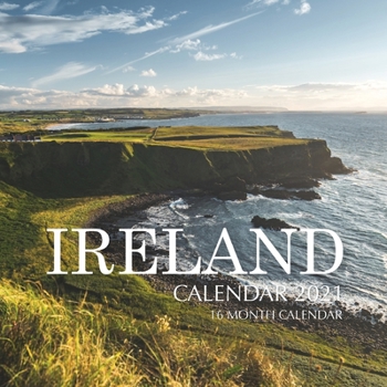 Paperback Ireland Calendar 2021: 16 Month Calendar Book