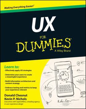Paperback UX for Dummies Book