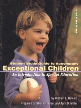 Paperback Student Study Guide to Accompany Exceptional Children: An Introduction to Special Education Book