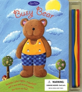Hardcover Lace-Ups: Busy Bear Book