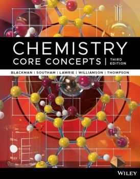 Paperback Chemistry: Core Concepts, 3rd Edition Book