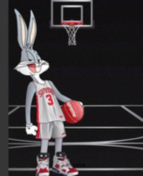 Notebook: Looney Tunes Cartoon Soft Glossy Cover Graph Paper Pages Book 7.5 x 9.25 Inches 110 Pages