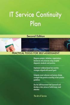 Paperback IT Service Continuity Plan Second Edition Book