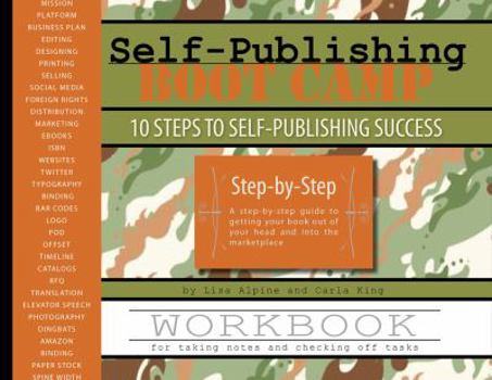 Spiral-bound Self-Publishing Boot Camp Workbook Book