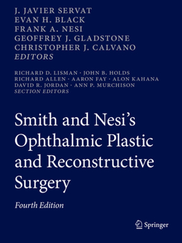 Paperback Smith and Nesi's Ophthalmic Plastic and Reconstructive Surgery Book