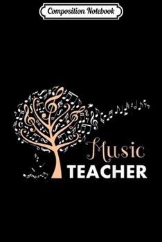 Composition Notebook: Music Teacher Musical Awesome Musician Gift Journal/Notebook Blank Lined Ruled 6x9 100 Pages