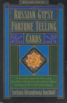 Hardcover Russian Gypsy Fortune Telling Cards Book