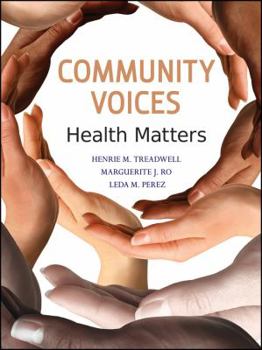 Hardcover Community Voices: Health Matters Book