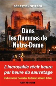 Paperback Dans les flammes de Notre-Dame [French] Book