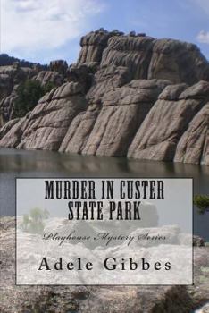 Paperback Murder in Custer State Park Book