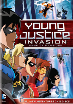 DVD Young Justice Invasion Game of Illusions: Season 2, Part 2 Book