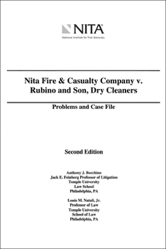Paperback Nita Fire v. Rubino: Case File Book