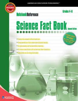 Paperback Science Fact Book, Grades 4 - 8: Second Edition Book