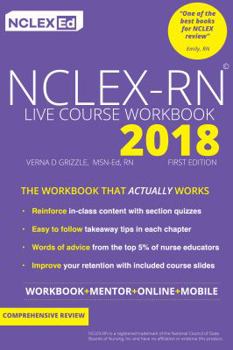 Paperback NCLEX-RN Live Course Workbook Book