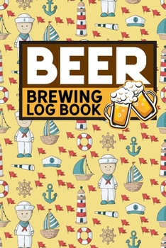 Paperback Beer Brewing Log Book