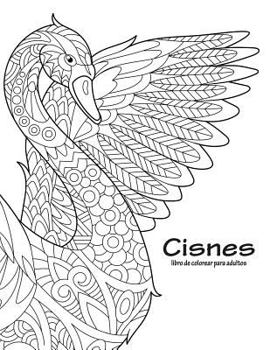 Paperback Cisnes libro de colorear para adultos 1 [Spanish] Book
