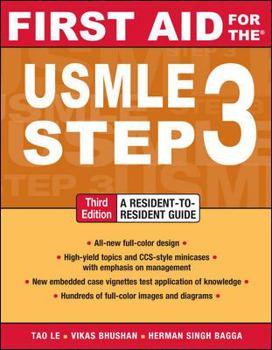 Paperback First Aid for the USMLE Step 3 Book