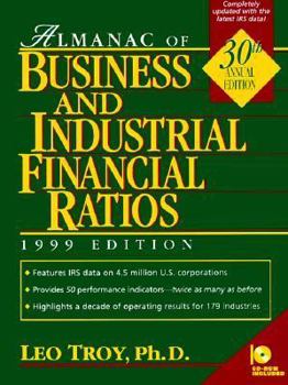 Paperback Almanac of Business and Industrial Financial Ratios [With *] Book