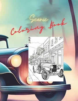 Paperback Scenic Coloring Book