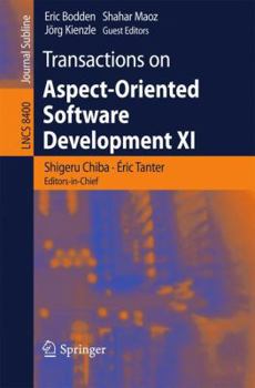 Paperback Transactions on Aspect-Oriented Software Development XI Book