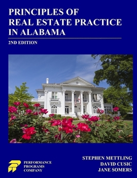 Paperback Principles of Real Estate Practice in Alabama: 2nd Edition Book