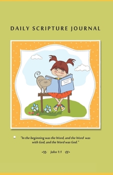 Paperback Daily Scripture Journal: A lovely journal to write daily scripture, reflecting on each verse and recording ways to apply it to your life. Book