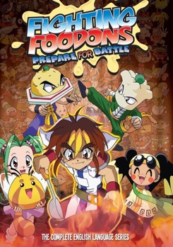 DVD Fighting Foodons: The Complete Series Book