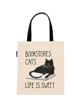 Misc. Supplies Bookstore Cats Tote Bag Book