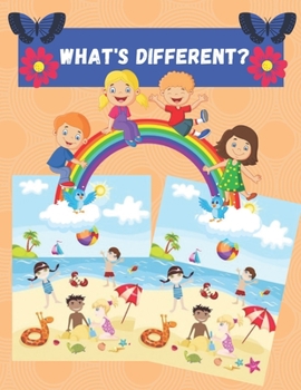 Paperback What's Different?: (Dover Little Activity Books) Book