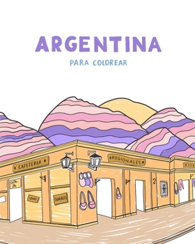Paperback Argentina para colorear [Spanish] Book